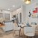 dining room table and view of kitchen