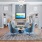 lobby with seating and a tv