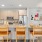 kitchen with island and seating