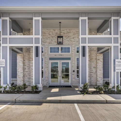 Welcome to Haven at Treeline exterior of buildings with nearby landscaping