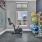 fitness area with equipment